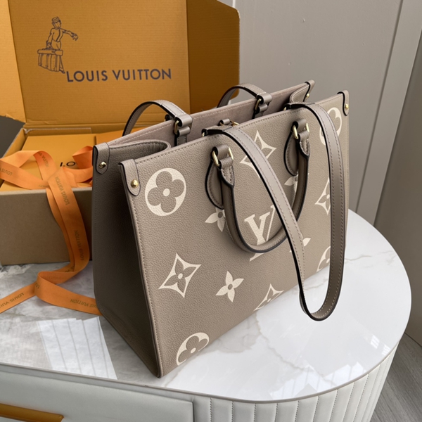 ルイヴィトンバッグ側面デザイン